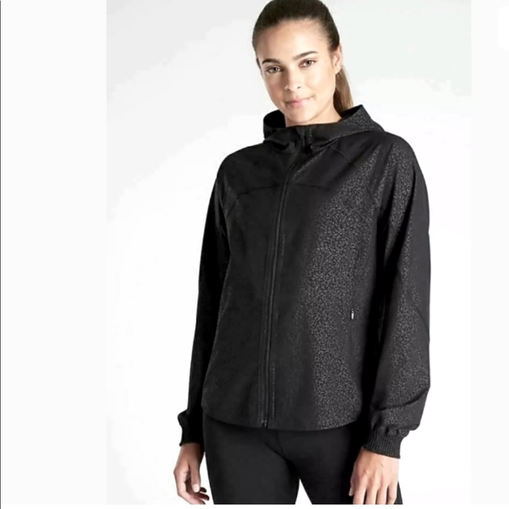 ATHLETA Racer Running Free Jacket Printed💖XL